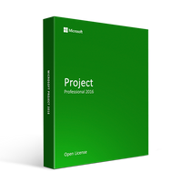 Thumbnail for Microsoft Project 2016 Pro Open License