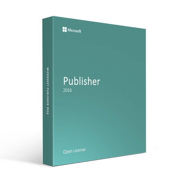 Microsoft Publisher 2016 Open License