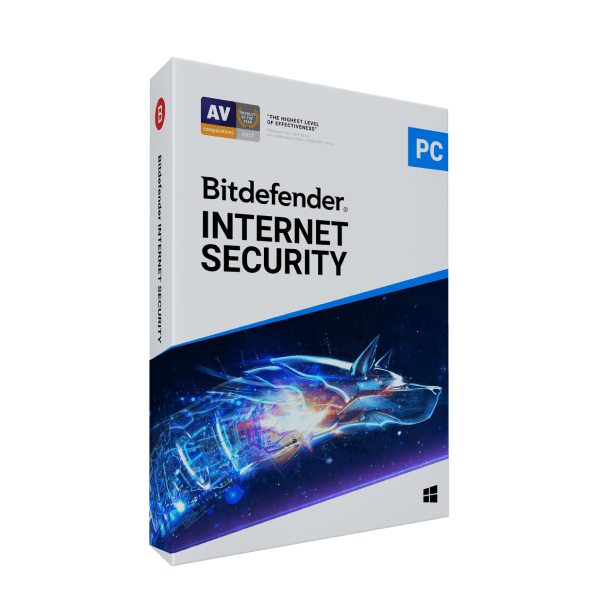 Bitdefender Internet Security (10 PC, 1 Year) (Global Excluding Germany, France, Poland)