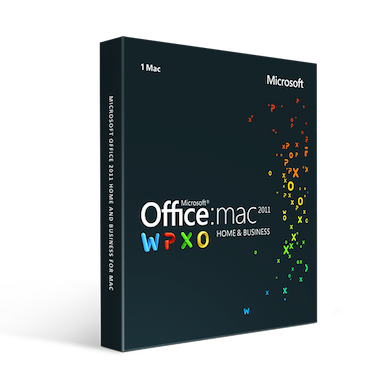 Microsoft Office 2011 Home and Business for Mac - International