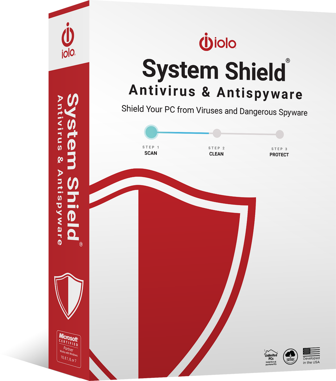 iolo System Shield Antivirus & Antispyware (Unlimited Device)