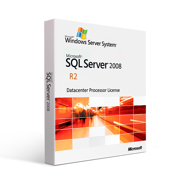 Microsoft SQL Server 2008 R2 Datacenter Processor License