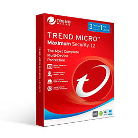 Trend Micro Maximum Security 1 Year 3 PCs
