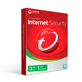 Trend Micro Titanium Internet Security (3 PCs / 1 Year)
