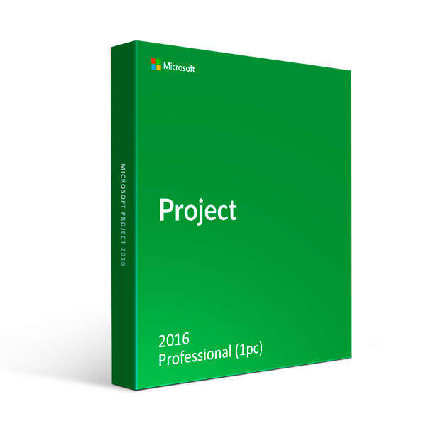 Microsoft Project 2016 Professional (1pc)