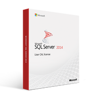 Thumbnail for Microsoft SQL Server 2014 - User CAL License