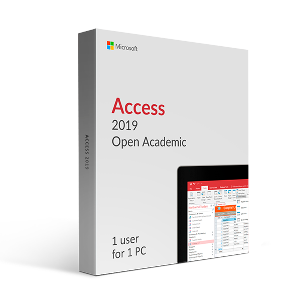 Microsoft Access 2019 Open Academic