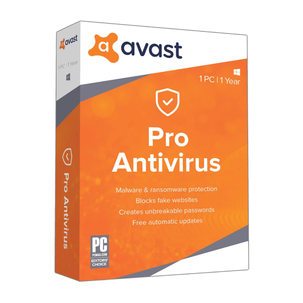 Avast Antivirus Pro - 1 User 1 Year