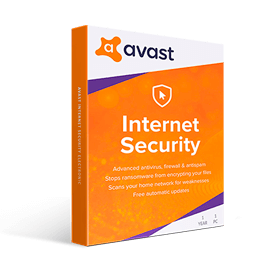 Avast Internet Security Electronic License (1 Year, 1 PC)