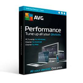 AVG Performance TuneUp & Clean 10 Device 1 Year (Eng/Fr)