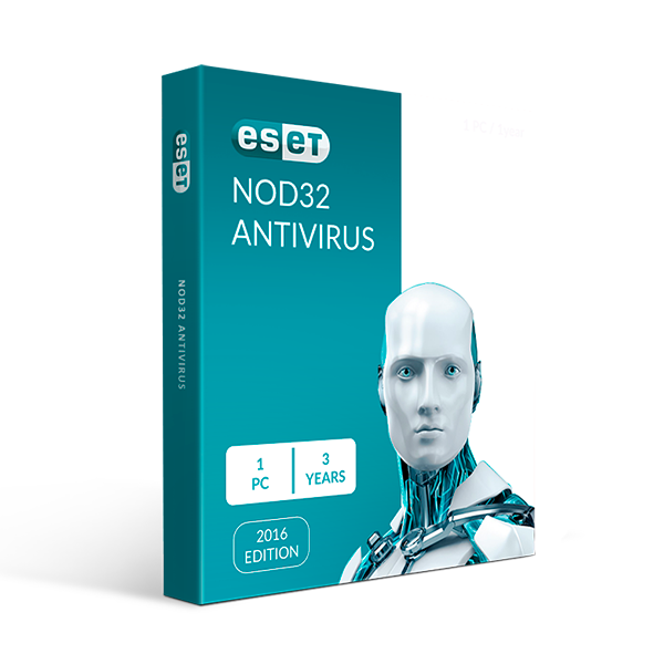 ESET NOD32 Antivirus - 1 User, 3 Year (USA Activation Only) - OEM ESD Download Code for PC/Mac/Linux