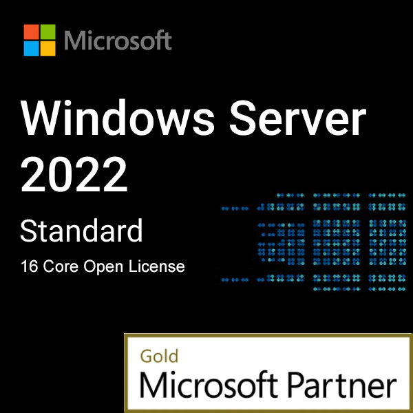 Microsoft Windows Server 2022 Standard - 16 Core - Open License