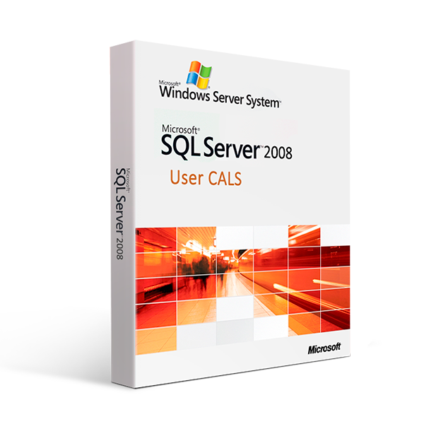 Microsoft SQL Server 2008 R2 - User CAL license