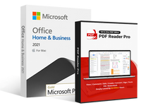 Thumbnail for Microsoft Office 2021 Home & Business for Mac + PDF Reader Pro combo
