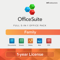 Thumbnail for OfficeSuite Family (Yearly subscription 6 Users)