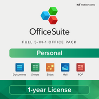 Thumbnail for OfficeSuite Personal (Yearly subscription 1 User)