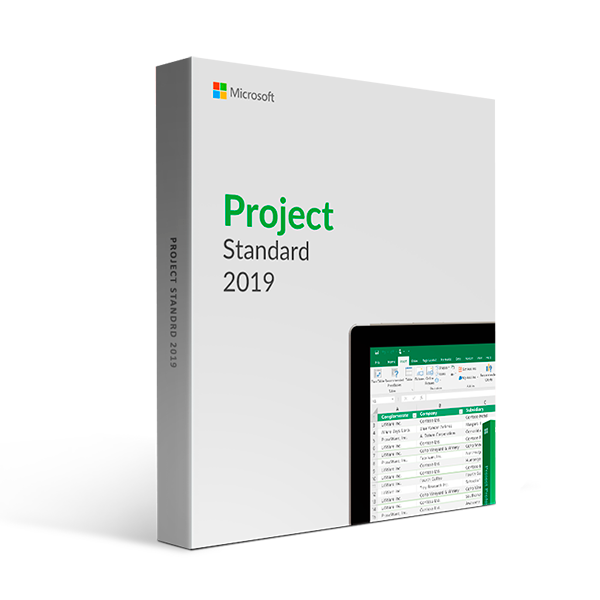 Microsoft Project 2019 Standard Open License