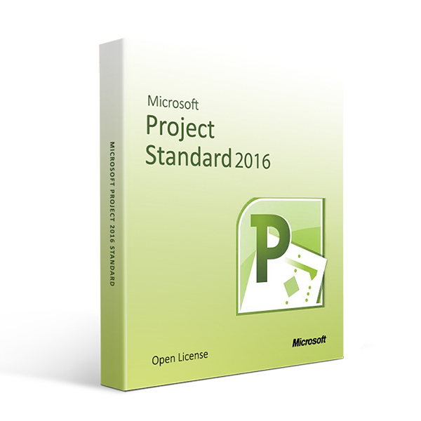 Microsoft Project 2016 Standard Open License