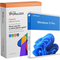Thumbnail for Truly Office Truly Office Family Lifetime License + Windows 11 Pro