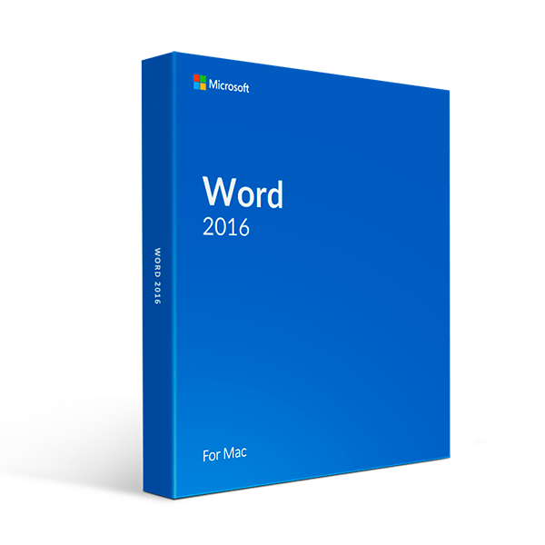 Microsoft Word 2016 mac